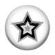 Cabochon Résine - étoile
