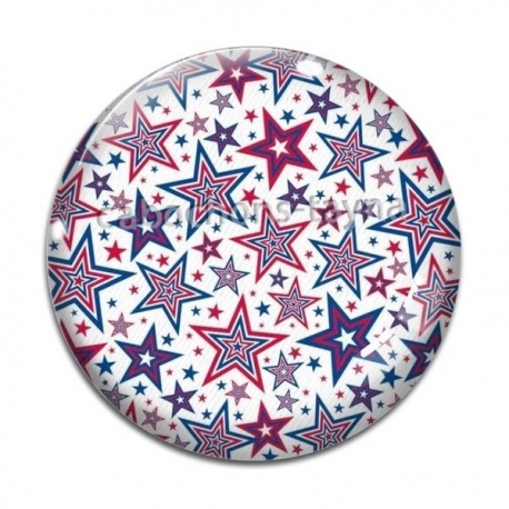 Cabochon Verre - étoile