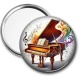 Miroir de poche - piano