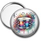 Miroir de poche - tambour 