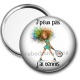Miroir de poche - j'peux pas j'ai tennis