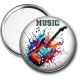 Miroir de poche - music guitare électrique