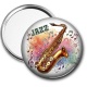 Miroir de poche - jazz saxo