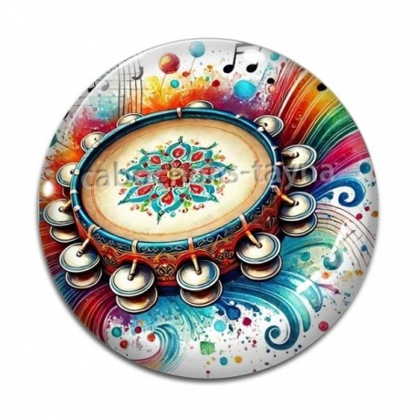 Cabochon Verre - tamtam