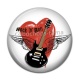 Cabochon Résine - rock n roll