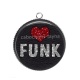 Pendentif Cabochon Argent - FUNK