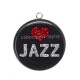 Pendentif Cabochon Argent - JAZZ