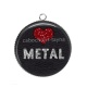 Pendentif Cabochon Argent - métal