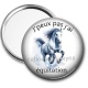 Miroir de poche - j'peux pas j'ai équitation