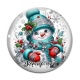 Cabochon Verre - joyeux noël