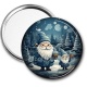 Miroir de poche - père noël
