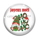 Cabochon Verre - joyeux noël
