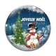 Cabochon Verre -  joyeux noël