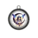 Pendentif Cabochon Argent - fée