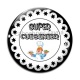 Cabochon Verre - super cuisinier