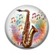 Cabochon Résine -  instrument de musique