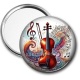 Miroir de poche -  instrument de musique