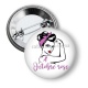 Badge - octobre rose
