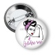 Badge - octobre rose