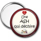 Miroir de poche - ASH qui déchire