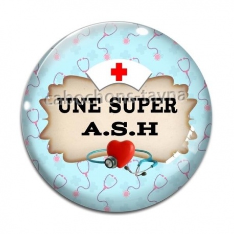 Cabochon Verre - une super ash
