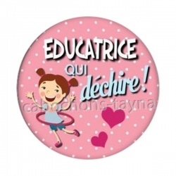 éducatrice qui déchire