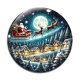 Cabochon Verre - papa noël