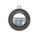 Pendentif Cabochon Argent - orthophoniste