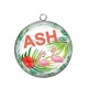 Pendentif Cabochon Argent - ash