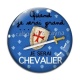 Cabochon Verre - quand je serai grand - je serai chevalier