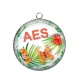 Pendentif Cabochon Argent - AES