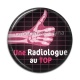 Cabochon Résine - une radiologue au top