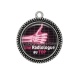 Pendentif Cabochon Argent - une radiologue au top
