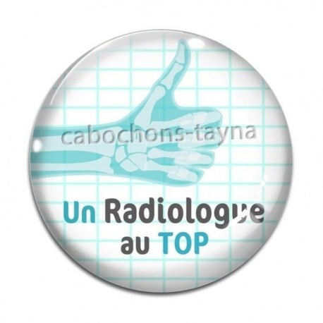 Cabochon Verre - un radiologue au top