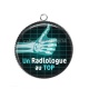Pendentif Cabochon Argent - un radiologue au top