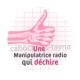une manipulatrice radio qui déchire