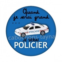 quand je serai grand je serai policier