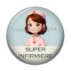 Cabochon Résine - super infirmière
