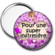 Miroir de poche - pour une super infirmière