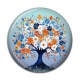 Cabochon Résine - arbre de vie
