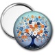 Miroir de poche - arbre de vie