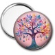 Miroir de poche - arbre de vie