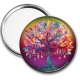 Miroir de poche - arbre de vie