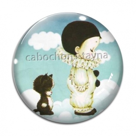 Cabochon Verre - enfant