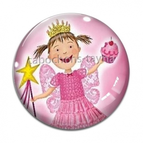 Cabochon Verre - petite fille