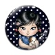 Cabochon Verre - petite fille
