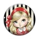 Cabochon Verre - petite fille