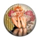 Cabochon Résine - pin up