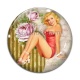 Cabochon Verre - pin up