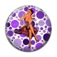 Cabochon Résine - pin up